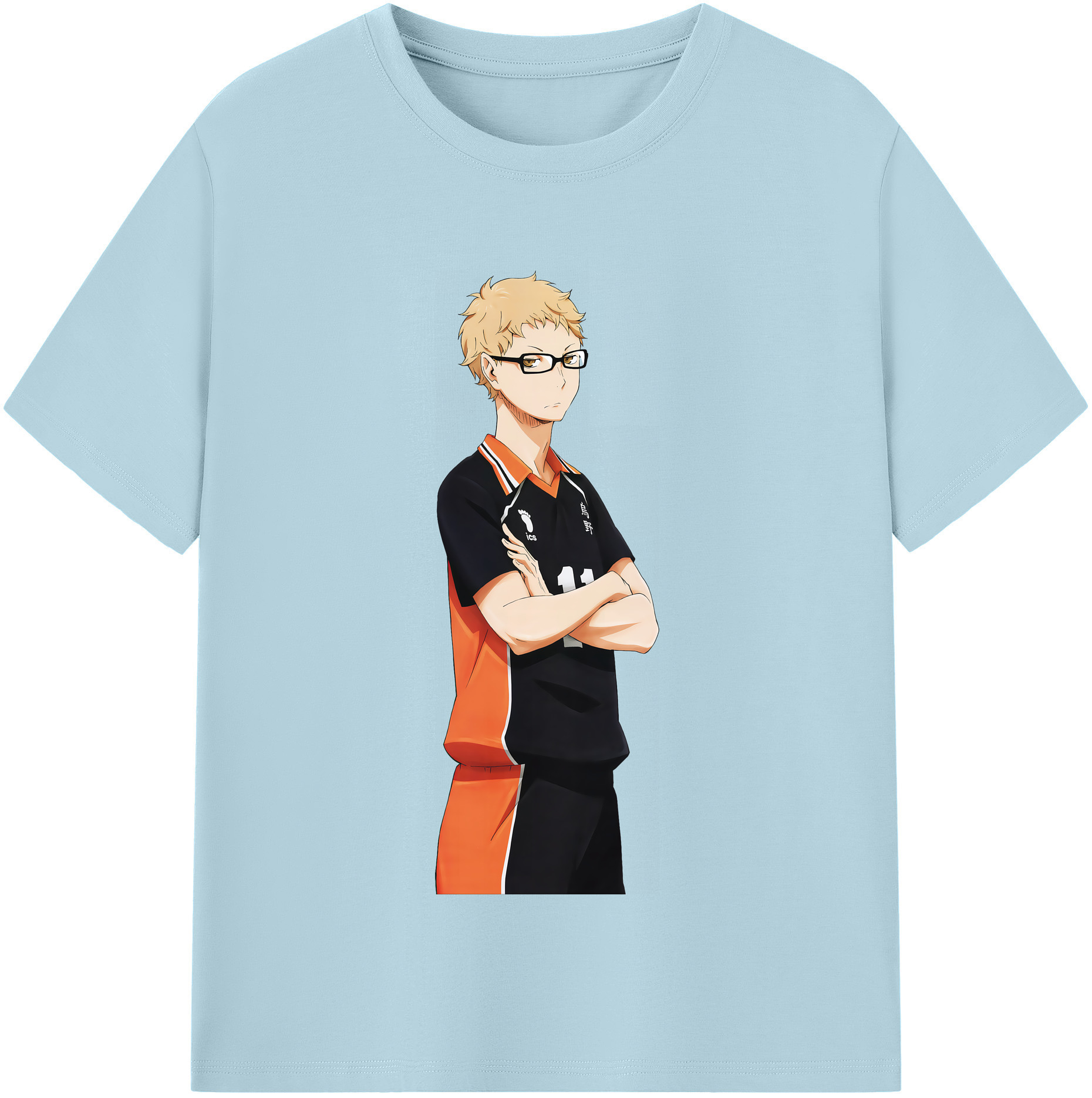 （画像用） ハイキュー!! Haikyu!! 綿100％半袖Tシャツ（フロントプリント）